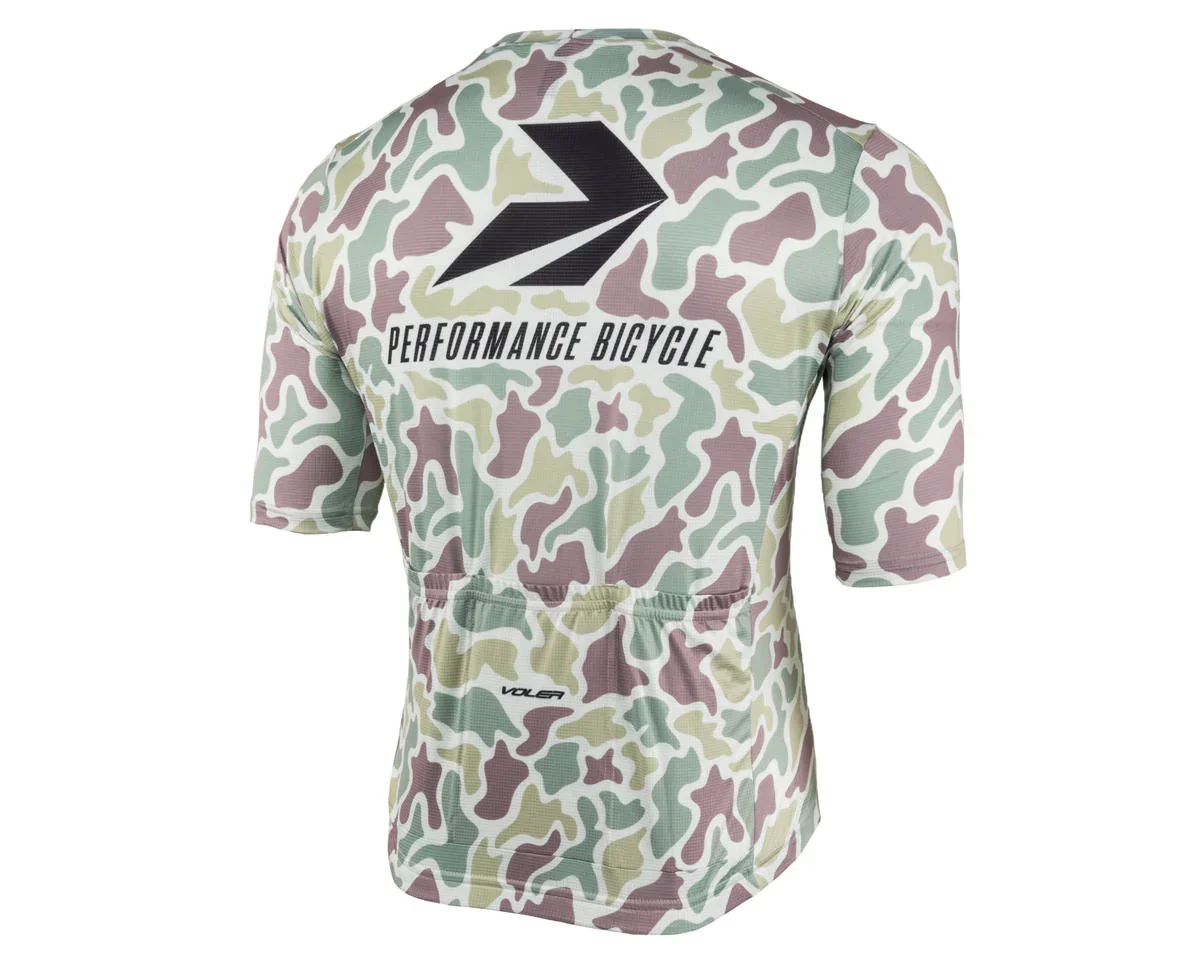 Performance x Voler Pro Air Zipperless Short Sleeve Jersey (Camo) (L)